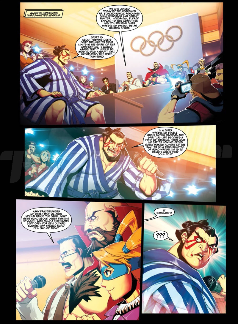 Illustration for article titled This New Super Street Fighter Graphic Novel from Udon Delivers a Greasy Battle Royale